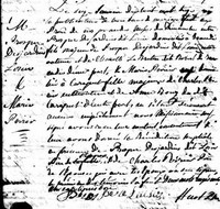 Prosper LOSIER - 1813 marriage