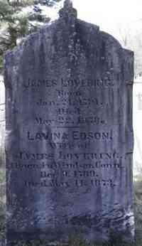 James LOVERING - Grave