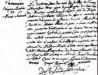 Jacques LUSSIER - 1702 marriage