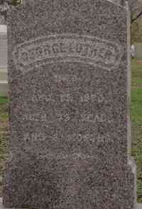 George LUTHER - Grave