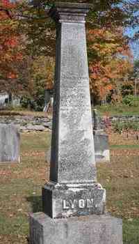 Moses LYON - Grave