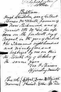 Hugh-Chisholm MACWHIRTER - Baptism