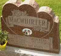 Calvin-Earl MACWHIRTER - Grave Fairview Cemetery, Niagara Falls, ON, Canada  Section:12 Plot:1026 Grave:1 Date of Burial:6/19/2009