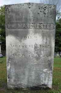 William MANCHESTER - Grave