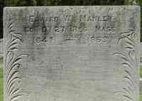 Edward W. MANLEY - Grave
