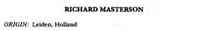 Richard MASTERSON - The Great Migration Begins: Immigrants to New England 1620-1633, Volumes I-III. (Online database: AmericanAncestors.org, New England Historic Genealog