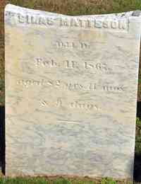 Silas MATTESON - Grave