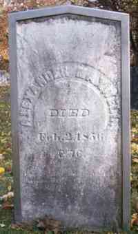 Alexander MAXWELL - Grave
