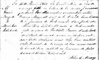 Marie Rose ROBICHAUD - 1862 marriage