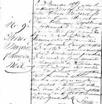 Françoise NOEL - 1857 marriage