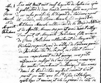 Pierre Pepin Dit Bedouche MAZEROLLE - 1809 marriage