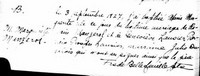 Marie Marguerite MAZEROLLE - Baptism