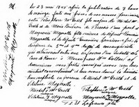 Telesphore MCGRATH - 1845 marriage