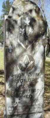 Thomas Mitchell MCCLURE - Grave