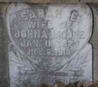 Sarah Elizabeth MCGOWN - Grave