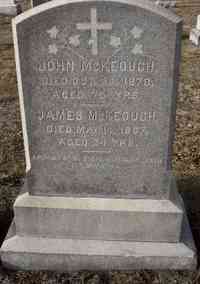 John MCKEOUGH - Grave
