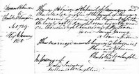 Thomas (Robert) ROBINSON - 1837 marriage