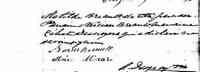 Athanase Alva "Thomas" MENARD - Baptism (part 2)