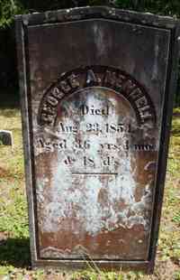 George A MENDELL - Grave