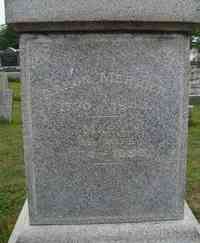 Aaron MERRICK - Grave