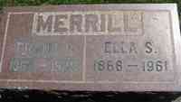 Frank Reginald MERRILL - Grave
