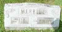 Niles Bourgarde MERRITT - Rose Hill Cemetery Hallstead Susquehanna County Pennsylvania, USA