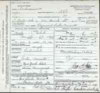 Raymond Lester MERRITT - Death  Name:	Raymond Lester Merritt Gender:	Male Race:	White Age:	2 Birth Date:	17 Mar 1907 Birth Place:	Carbondole Death Date:	5 Dec 1909 De