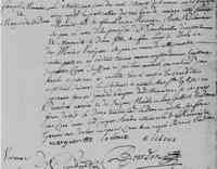 François MEUNIER dit LAPIERRE - 1711 marriage