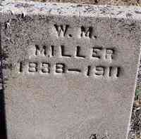 William MILLER - Grave