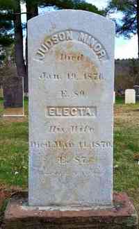 Judson MINOR - Grave