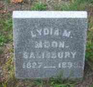 Lydia Minerva MOON - Grave