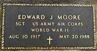 Edward Jerome MOORE - Grave