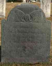 Maria MOORE - Grave Inscription: In Memory of Mrs. Moriah Houghton, wife of Mr. Thomas Houghton, who died May 2d, 1790, Aged 91 years & 10 months & 13