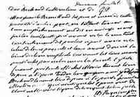 Flavie BECHARD - 1826 marriage (part 2)