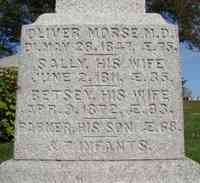 Oliver MORSE - Grave
