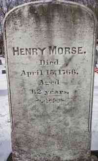 Henry MORSE - Grave