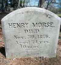 Henry MORSE - Grave