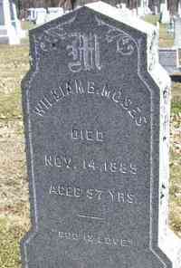 William B. MOSES - Grave
