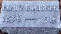 Henry C MOSHER - Grave