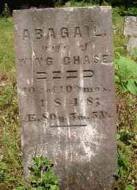 Abigail MOSHER - Grave