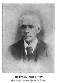 Freeman MOULTON - Moulton Annals by Henry William Moulton Editor Claribel Moulton Publisher	Edward A. Claypool, 1906 