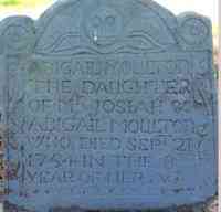 Abigail MOULTON - Grave