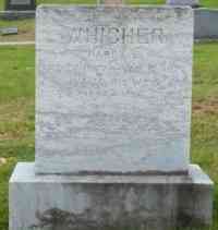 Iva Martha MOULTON - Grave Inscription: WHICHER HARRY E. April 22, 1877 - January 12, 1926 his wife IVA M. June 22, 1887 - March 5, 1922