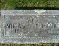 Miriam MOULTON - Grave Inscription: MIRIAM M. PILSBURY 1893 - 1971