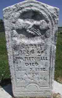 Sarah MOUTRAY - Grave