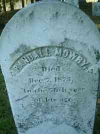 Randall MOWRY - Grave