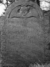 John MUZZY - Grave  Inscription:  Memento mori  Here lies the Body of Mr. John Muzzy who departed this Life March 29th 1768 In the 83rd year of his age 