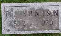 Frank Benjamin NELSON - Grave