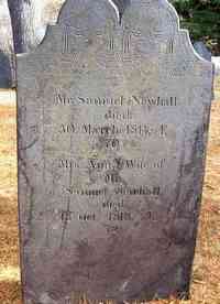 Samuel NEWHALL - Grave