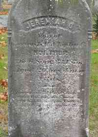 Jeremiah Gardiner NORTHUP - Grave